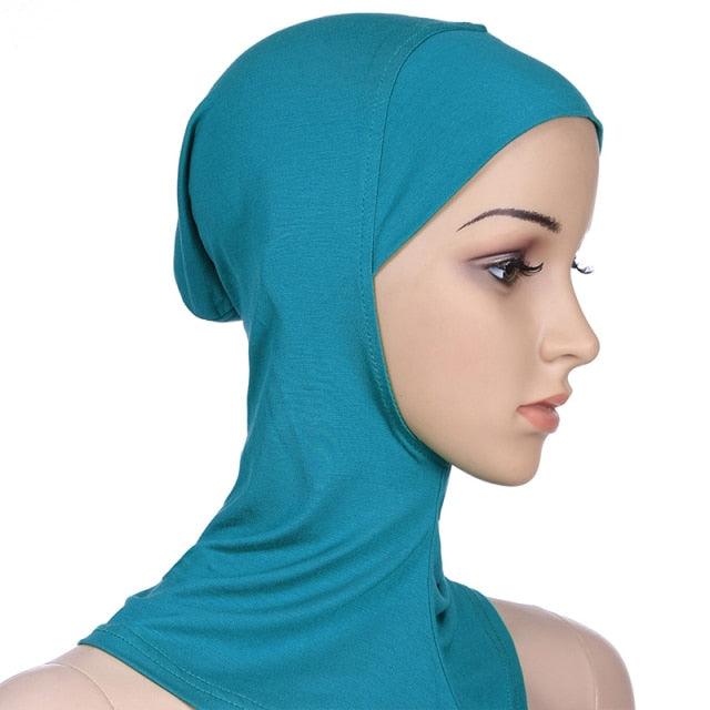 New Luxury Fashion Winter Soft Colorful Inner Hijab Cap Muslim Turban Hijab Caps Muslim Under Scarf Women Lightweight Hijab Bonnet Muslim Women Elegant Scarf Turbans Head For Women Women's Hijabs Hijab Caps Hat For Women