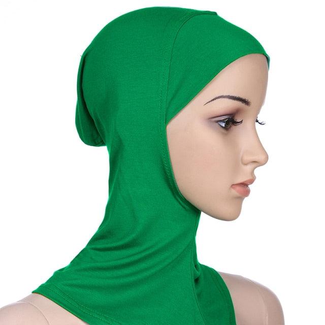 New Luxury Fashion Winter Soft Colorful Inner Hijab Cap Muslim Turban Hijab Caps Muslim Under Scarf Women Lightweight Hijab Bonnet Muslim Women Elegant Scarf Turbans Head For Women Women's Hijabs Hijab Caps Hat For Women