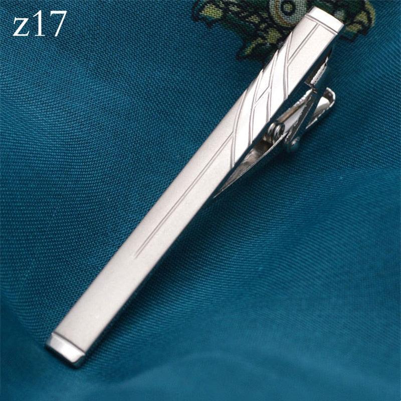 New Metal Silver Color Tie Clip For Men Wedding Necktie Tie Clasp Clip Tie Clips for Men Tie Bar Clip Regular Ties Necktie Wedding Business Tie Pin Clips Gentleman Ties Bar Elegant Men's Accessories