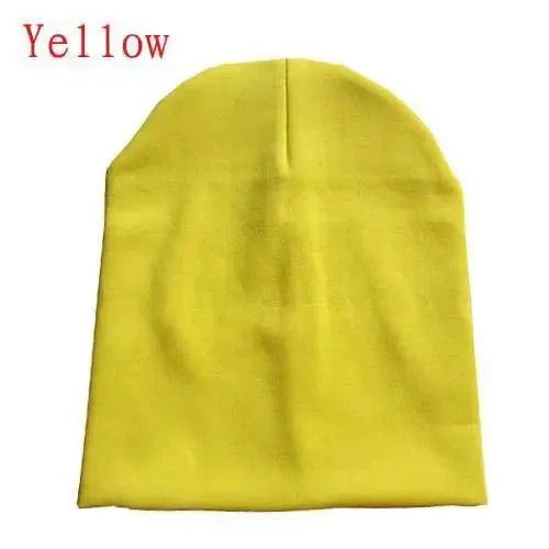 New Trendy Baby Street Dance Hip Hat Cotton Spring Autumn Toddler Cap Scarf For Boys Girls Winter Warm Solid Color Children Hat Men's Winter Hat Warm Orange Yellow Red Blue Black Knitted Casual Hat