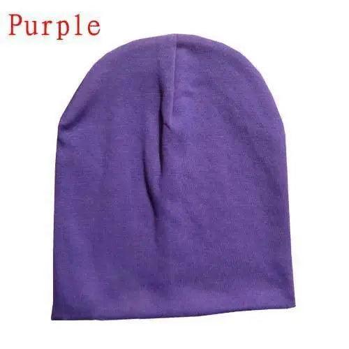 New Trendy Baby Street Dance Hip Hat Cotton Spring Autumn Toddler Cap Scarf For Boys Girls Winter Warm Solid Color Children Hat Men's Winter Hat Warm Orange Yellow Red Blue Black Knitted Casual Hat