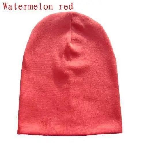 New Trendy Baby Street Dance Hip Hat Cotton Spring Autumn Toddler Cap Scarf For Boys Girls Winter Warm Solid Color Children Hat Men's Winter Hat Warm Orange Yellow Red Blue Black Knitted Casual Hat