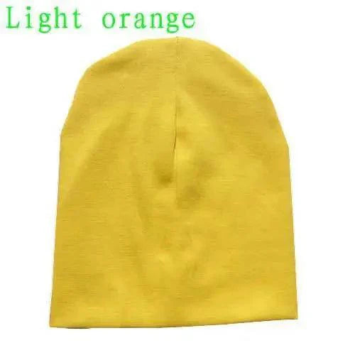 New Trendy Baby Street Dance Hip Hat Cotton Spring Autumn Toddler Cap Scarf For Boys Girls Winter Warm Solid Color Children Hat Men's Winter Hat Warm Orange Yellow Red Blue Black Knitted Casual Hat