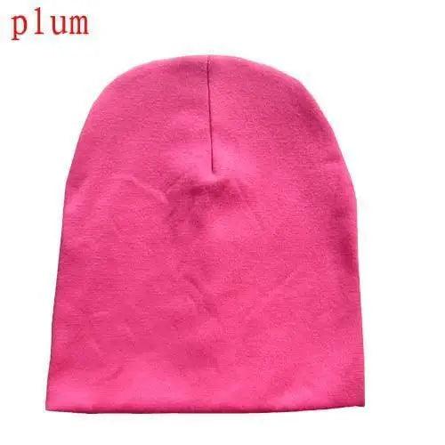 New Trendy Baby Street Dance Hip Hat Cotton Spring Autumn Toddler Cap Scarf For Boys Girls Winter Warm Solid Color Children Hat Men's Winter Hat Warm Orange Yellow Red Blue Black Knitted Casual Hat