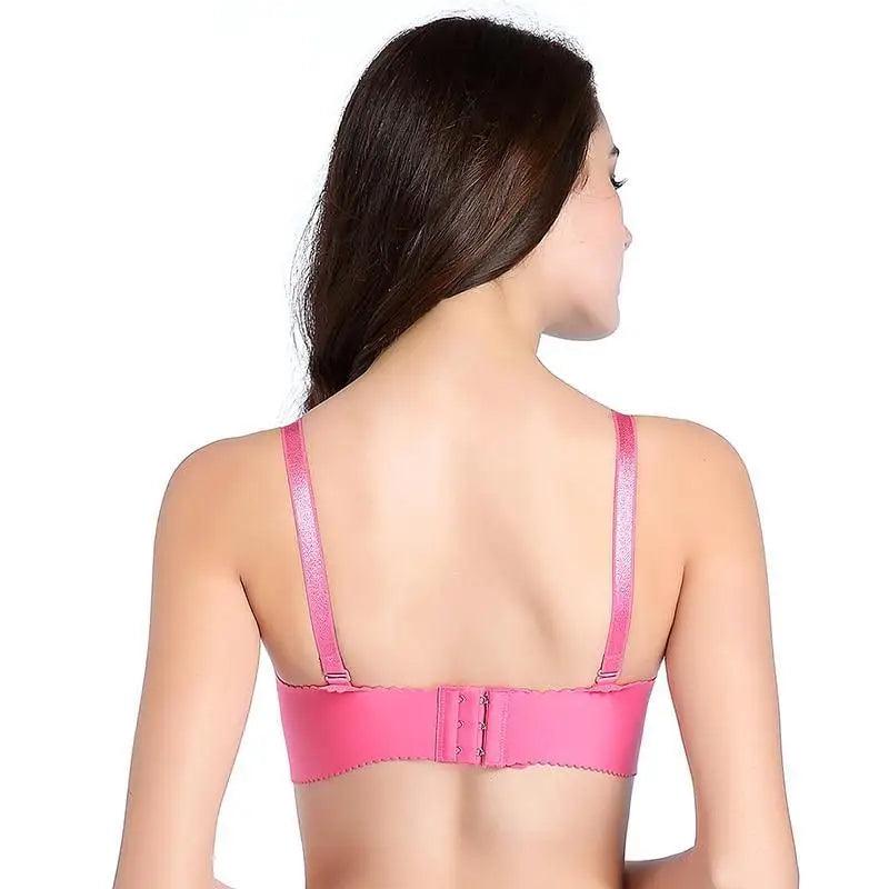 New Trendy Seamless Bras For Women Fashion Push Up Bra Wire Free Lingerie 3/4 Cup Bralette Cotton Underwear Brassiere