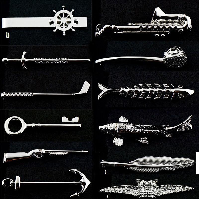 New Unique Quality Tie Clip Simple Tie Clip Party Tie Bar Clip For Regular Ties Necktie Wedding Business Ties Accessories Men's Tie Pin Novelty Personality Tie Clip Regular Tie Necktie Clip For School And Daily Life
