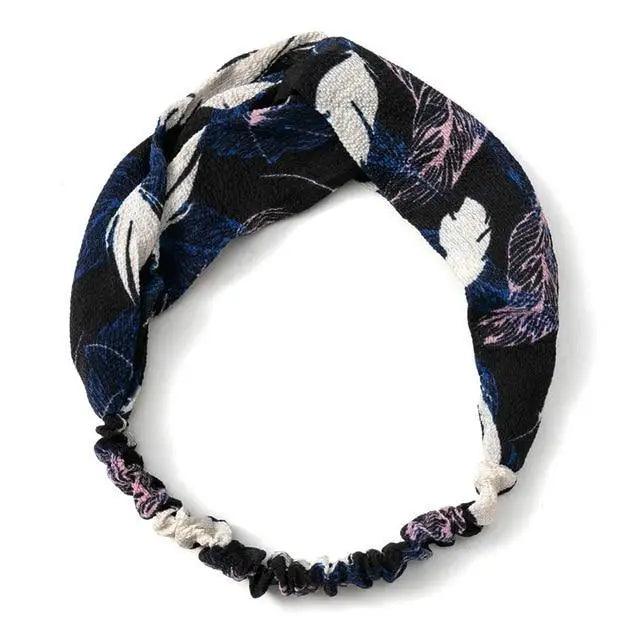 New Versatile Design Fashion Women's Summer Style Headbands For Girl Cross Turban Bandanas Hairbands Hair Accessories