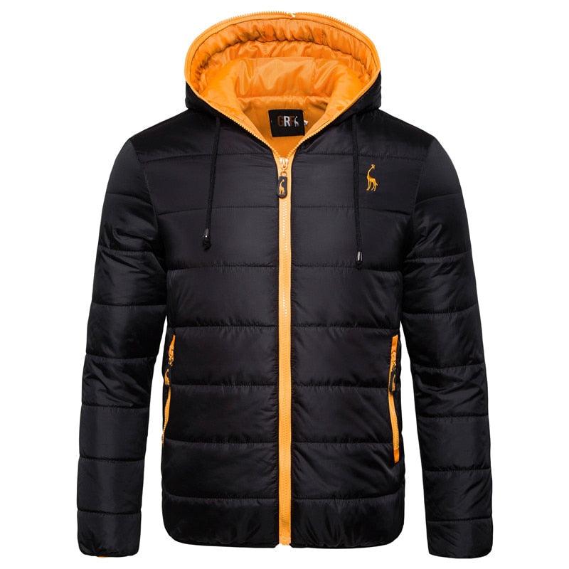 New Waterproof Winter Jacket Men Hooded Warm Autumn Jacket Windproof Hooded Men Blue Comfortable Men's Jackets Lightweight Hiking Jackets For Ski Winter Coat