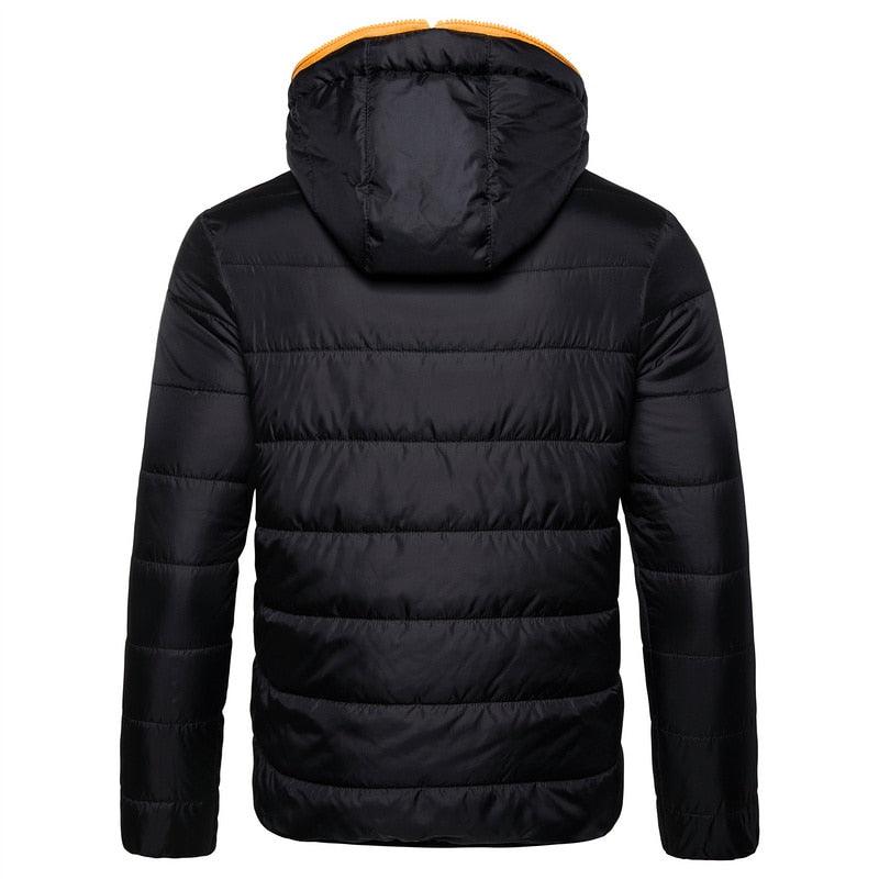 New Waterproof Winter Jacket Men Hooded Warm Autumn Jacket Windproof Hooded Men Blue Comfortable Men's Jackets Lightweight Hiking Jackets For Ski Winter Coat