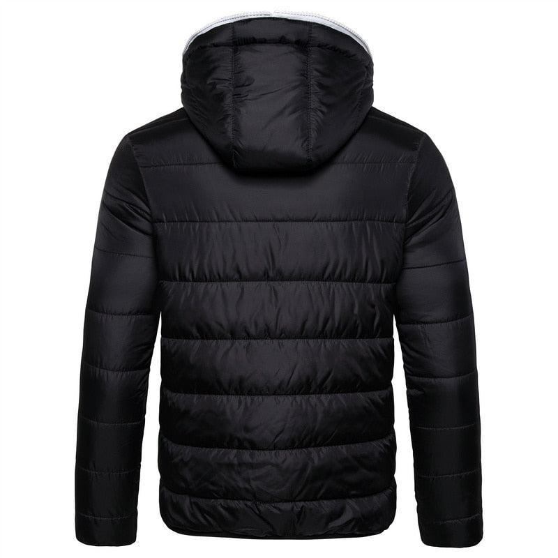 New Waterproof Winter Jacket Men Hooded Warm Autumn Jacket Windproof Hooded Men Blue Comfortable Men's Jackets Lightweight Hiking Jackets For Ski Winter Coat