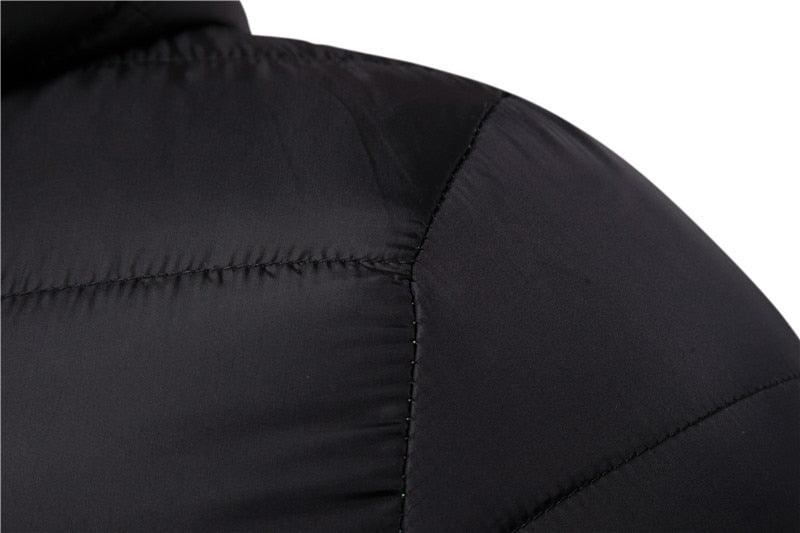 New Waterproof Winter Jacket Men Hooded Warm Autumn Jacket Windproof Hooded Men Blue Comfortable Men's Jackets Lightweight Hiking Jackets For Ski Winter Coat