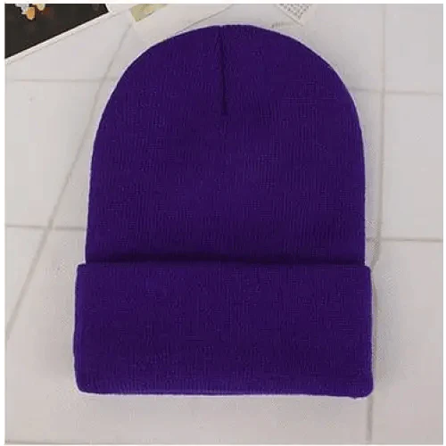 New Winter Hats for Women Men Beanies Knitted Solid Cool Hat Girls Autumn Female Beanie Warm Bonnet Casual Cap For Winter Knitted Autumn Winter Cap Warm Elastic Winter Women and Men Hat