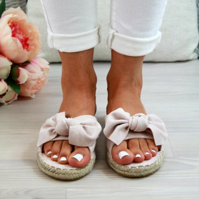 New Women Cute Slippers Open Toe Casual Shoes Outdoor Beach Flops Unisex Cute Soft Sole Indoor Bedroom Slippers Beautiful Comfort Slip-On House Shoes Spa Sandals For Indoor Outdoor Anti-Skid Sole