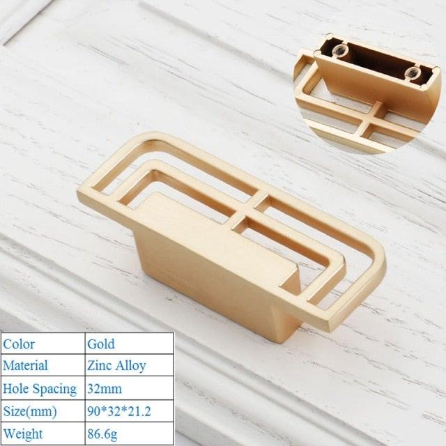 New Zinc Alloy Modern Style Bedroom Cabinet Furniture Door Handle Imitation Copper Antique Furniture Closet Door Knob Cabinet Furniture Door Handle Imitation Copper Antique Furniture Closet Door Knobs 2.2CM