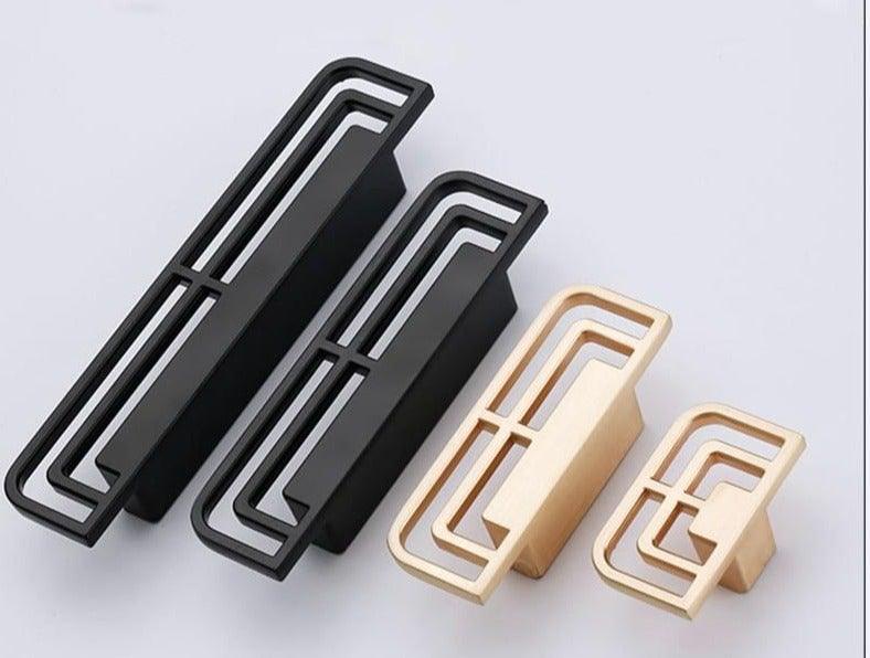 New Zinc Alloy Modern Style Bedroom Cabinet Furniture Door Handle Imitation Copper Antique Furniture Closet Door Knob Cabinet Furniture Door Handle Imitation Copper Antique Furniture Closet Door Knobs 2.2CM