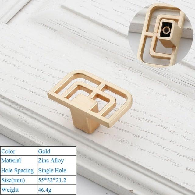 New Zinc Alloy Modern Style Bedroom Cabinet Furniture Door Handle Imitation Copper Antique Furniture Closet Door Knob Cabinet Furniture Door Handle Imitation Copper Antique Furniture Closet Door Knobs 2.2CM