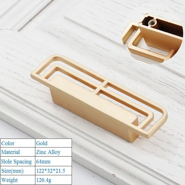 New Zinc Alloy Modern Style Bedroom Cabinet Furniture Door Handle Imitation Copper Antique Furniture Closet Door Knob Cabinet Furniture Door Handle Imitation Copper Antique Furniture Closet Door Knobs 2.2CM