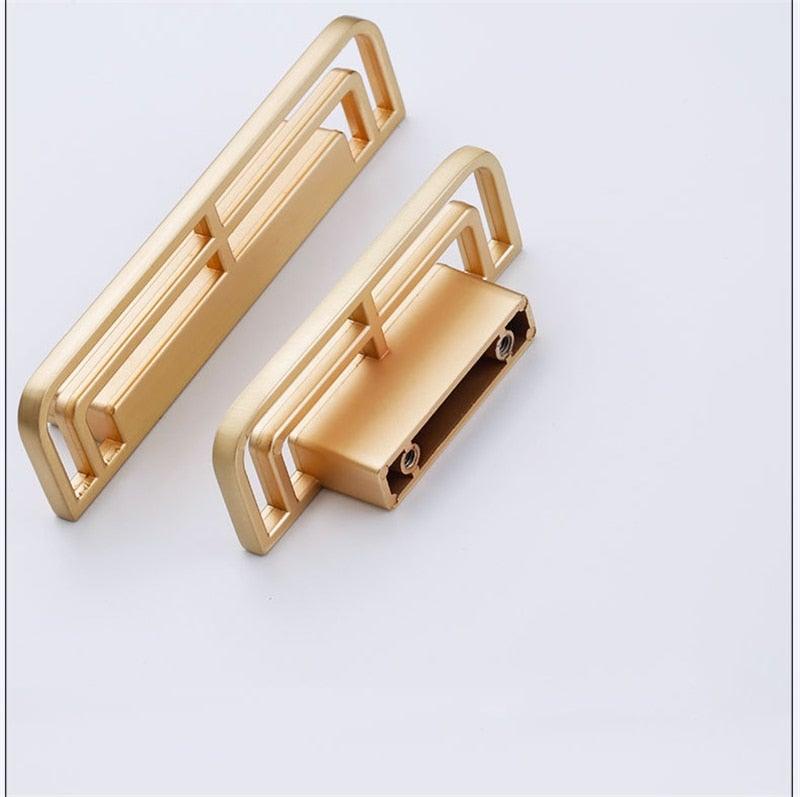 New Zinc Alloy Modern Style Bedroom Cabinet Furniture Door Handle Imitation Copper Antique Furniture Closet Door Knob Cabinet Furniture Door Handle Imitation Copper Antique Furniture Closet Door Knobs 2.2CM