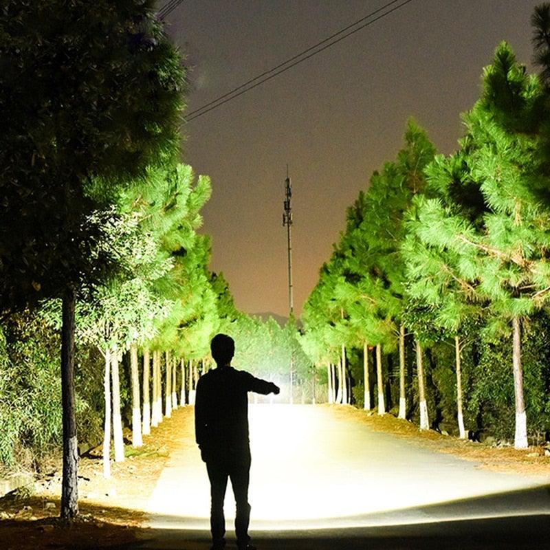 Newest Waterproof XHP199 16-Core Super Bright Powerful Lantern Headlamp XHP110 LED USB Flashlight XHP50 Headlight Rechargeable 18650 Zoom Torch Light