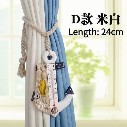 North European Curtain Buckle Strap Strap Hanging Ball Modern Simple Creative Binding Curtain Decoration Curtain Tieback Curtain Rope Holdbacks Holder For Window Draperies Home Office Decor