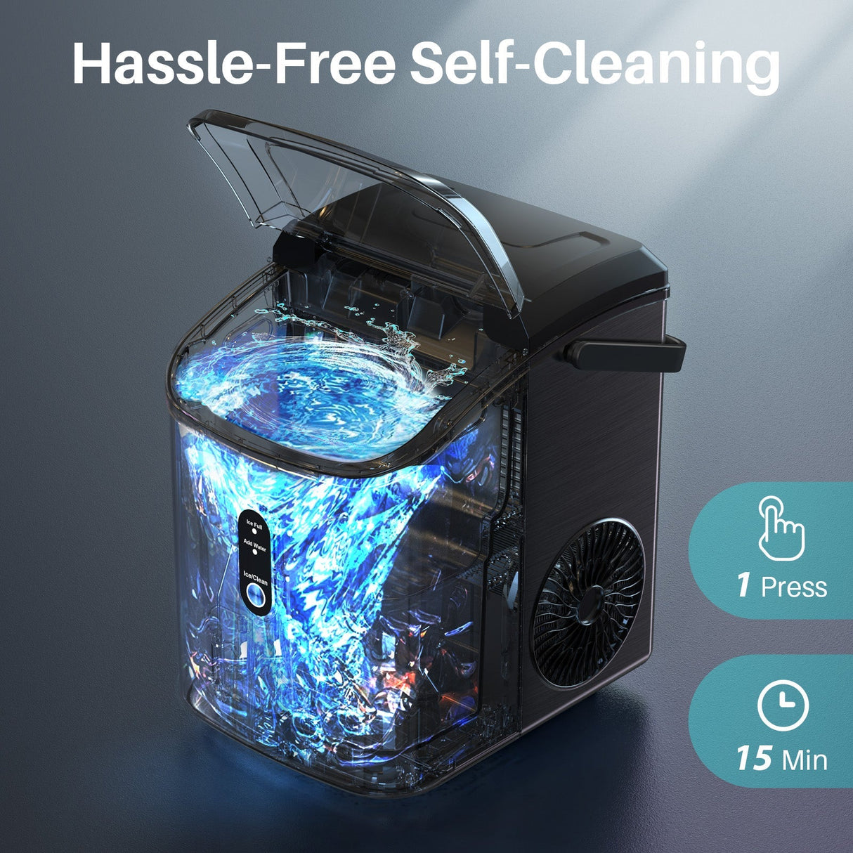 Nugget Pebble Ice Maker Countertop Z5815NH