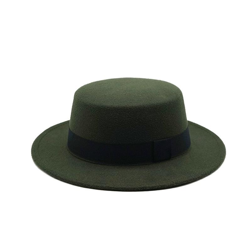 One Size Winter Autumn Cotton Women Men Fedoras Lady Retro Wide Brim Hat Belt Fedora Hat Top Lightweight Caps Everyday Wear Hats Summer Sun Hat