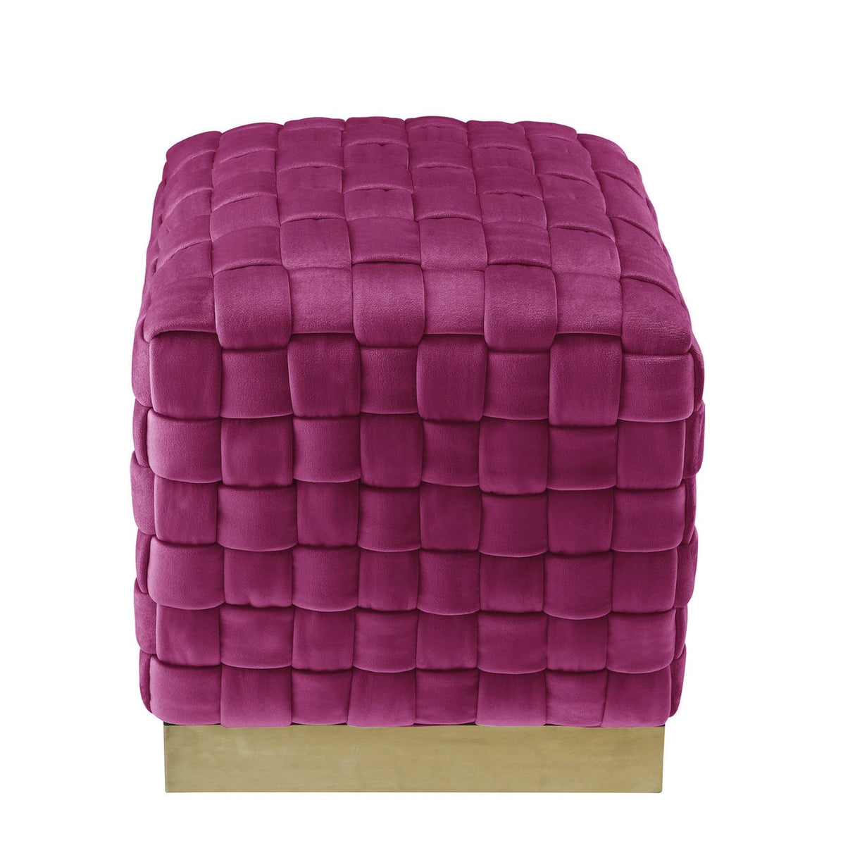 Satine Velvet Ottoman