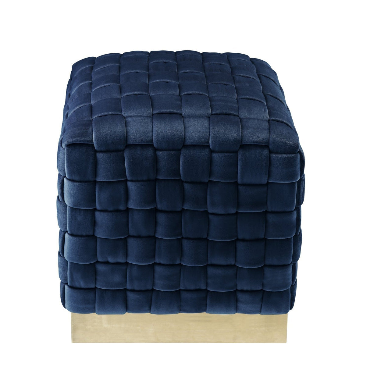 Satine Velvet Ottoman