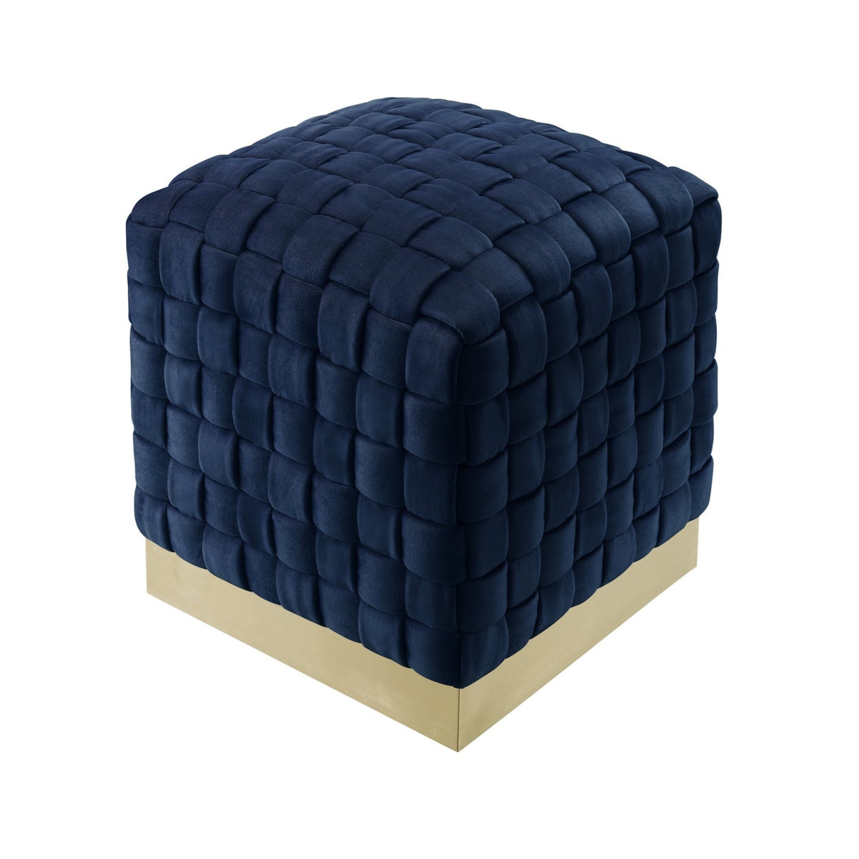 Satine Velvet Ottoman