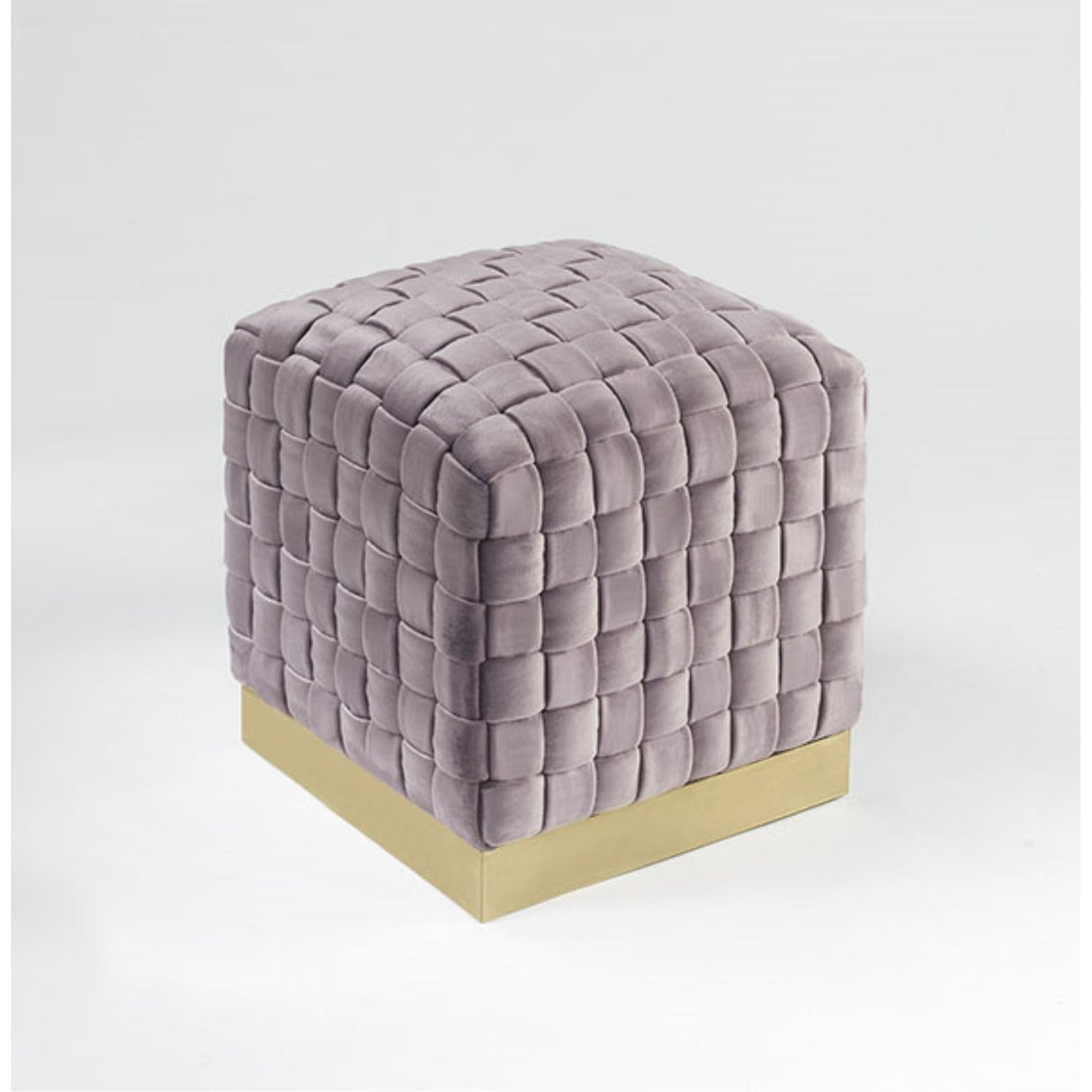 Satine Velvet Ottoman