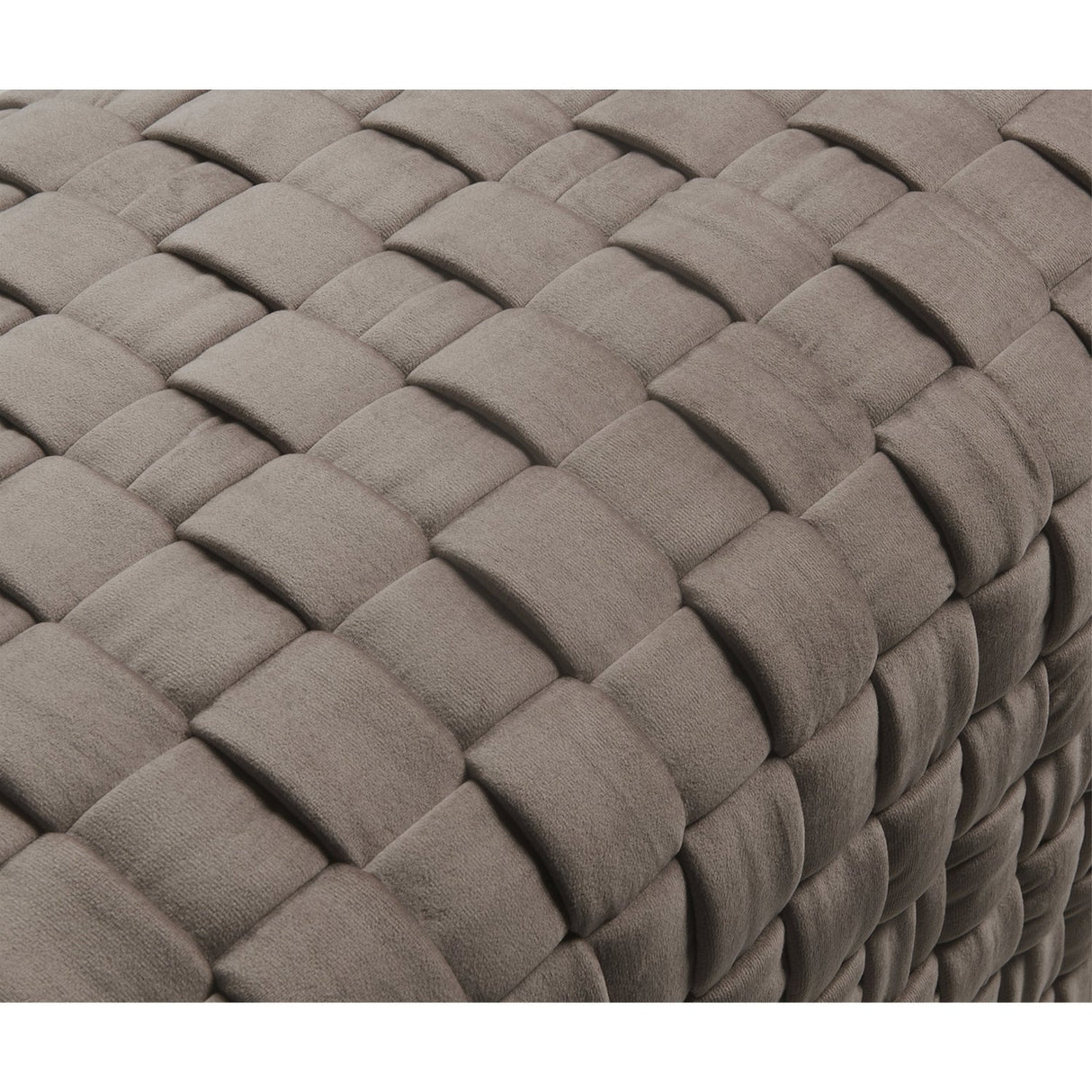 Satine Velvet Ottoman