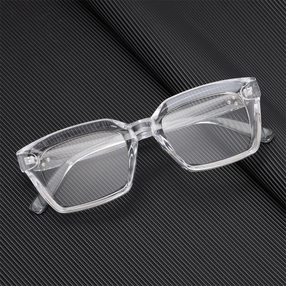 Oversized Square Reading Glasses For Men Women Portable Large Frame High Definition Computer Gaming Eyeglasses Eye Protection Eyewear Diopter 0~+ 3.00