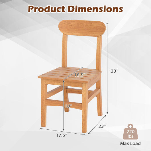 Patio Teak Wood Chair