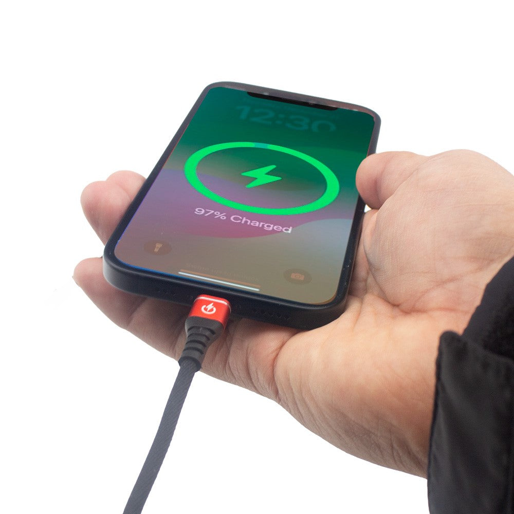 12" Fast Charging and Data Transfer High Performance Phone Cable USB to USBC by GloDea