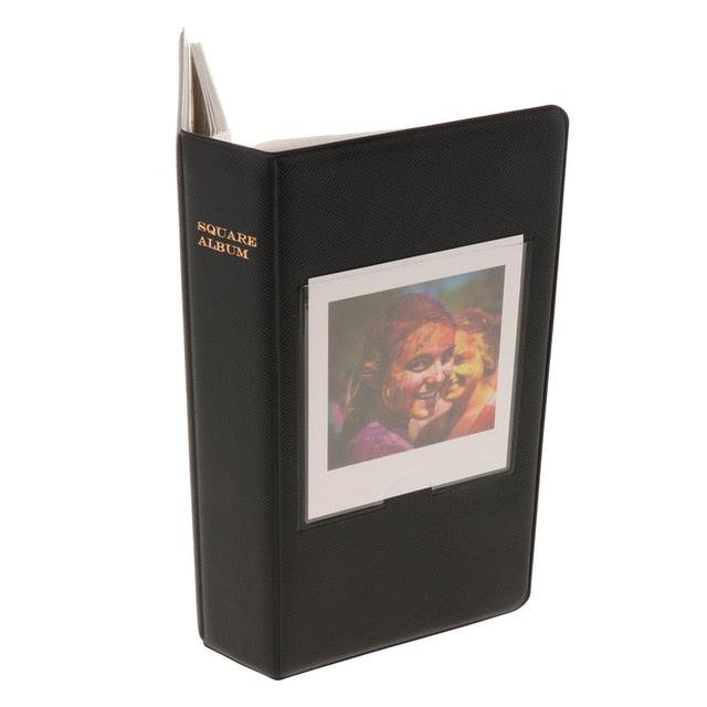 Photo Album Book for Square SQ20/SQ10/SQ6/SP3 With 64 Pockets Memo Scrapbook Paper Baby Family Scrapbook Albums Wedding Birthday Memorial Graduation Gift Album