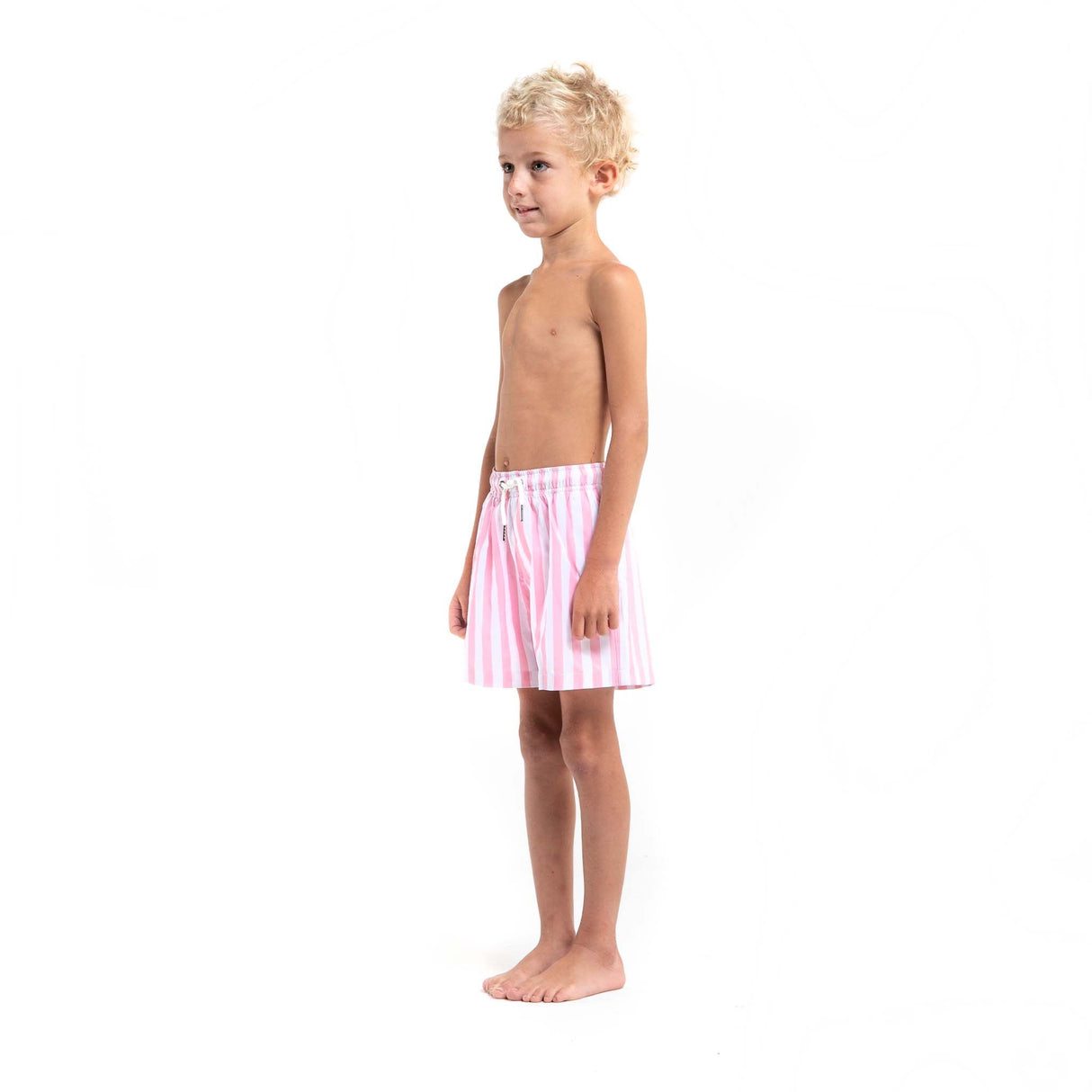 Copy of Pink Stripes - Kids Swim Trunks by Bermies