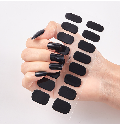 DIY Gel Nail Stickers