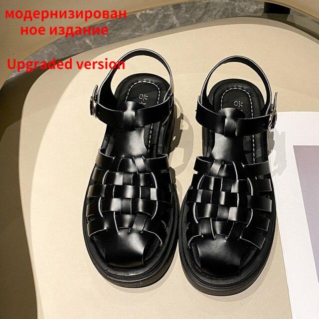 Platform Women's Sandals Summer Fashion Women Beach Classic Sandal Comfortable Beach Pool Platforms Sandals With Buckle Open Toe Ankle Strap Thick-Soled Casual Women's Shoes