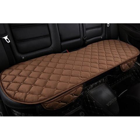 Plush Car Seat Covers Front Rear Full Set Choose Car Seat Cushion Car Memory Foam Heightening Seat Cushion Plush Seat Pad Protector Car Accessories Lower Back Pain Relief Cushion Anti-Slip