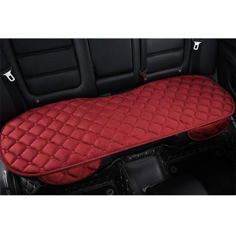 Plush Car Seat Covers Front Rear Full Set Choose Car Seat Cushion Car Memory Foam Heightening Seat Cushion Plush Seat Pad Protector Car Accessories Lower Back Pain Relief Cushion Anti-Slip