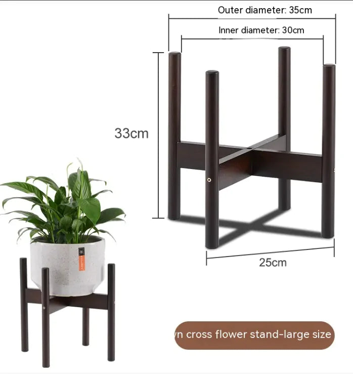Nordic Cross Flower Pot Stand