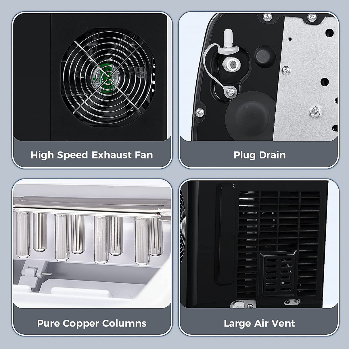 Portable Countertop Ice Maker Machine Z5876