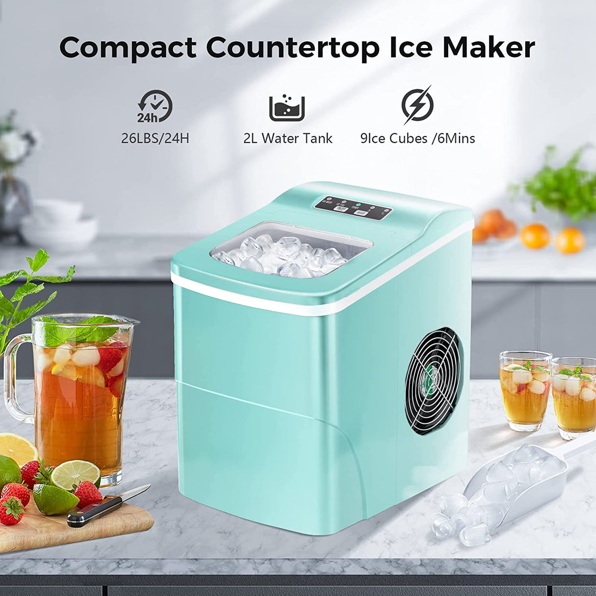Portable Countertop Ice Maker Machine Z5876