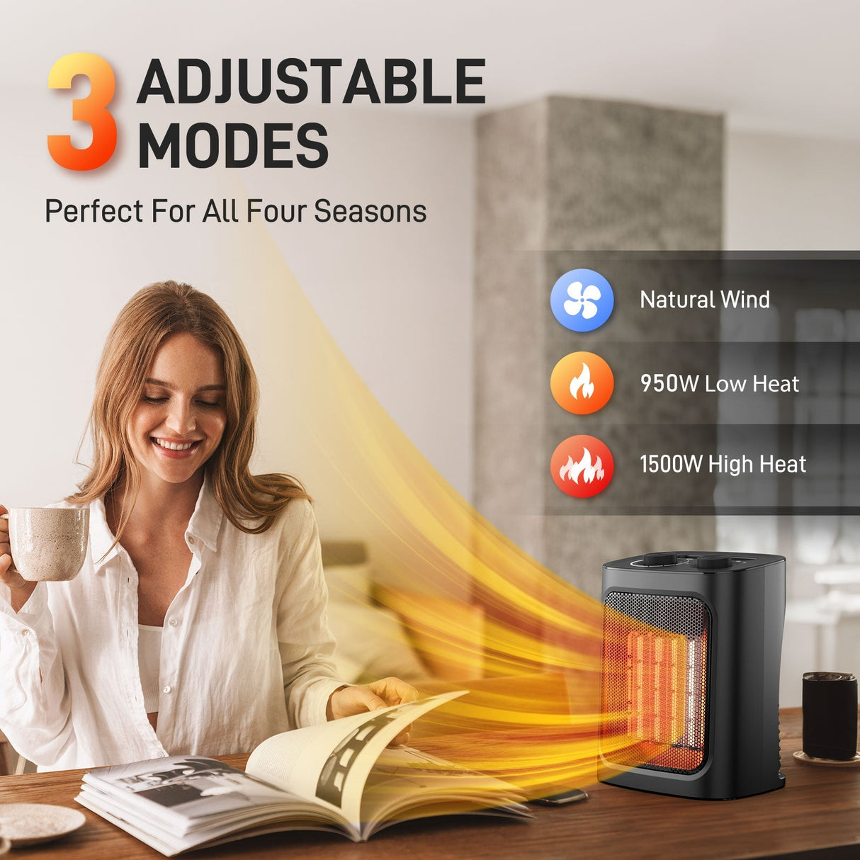 Portable Electric Space Heater 3618