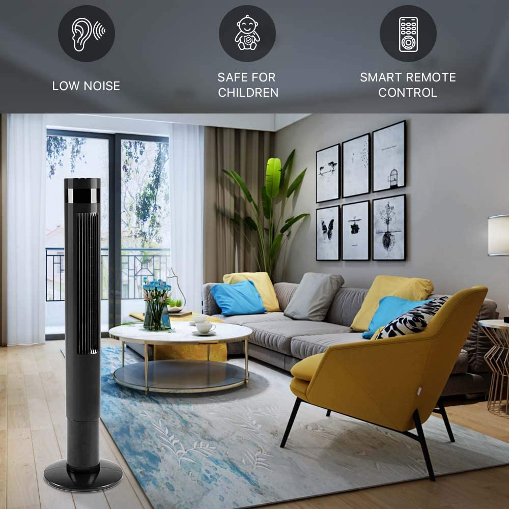 44 inch Portable Tower Fan with Oscillation