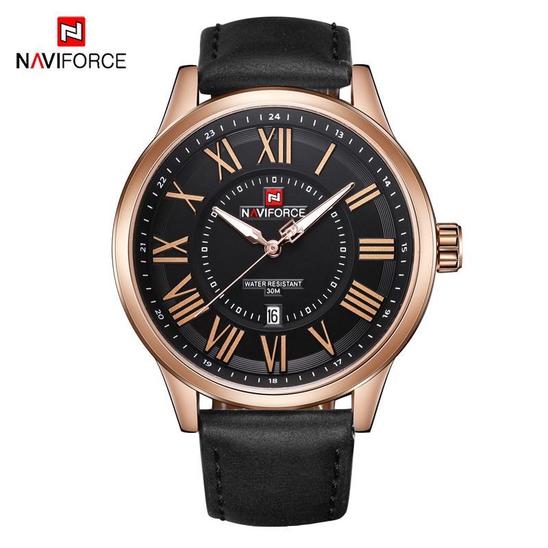 Universal Waterproof Watch With Details Of Great Design Numbers And Date Display Perfect Gift