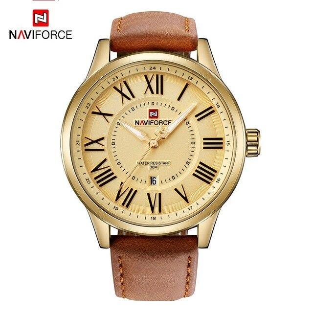 Universal Waterproof Watch With Details Of Great Design Numbers And Date Display Perfect Gift