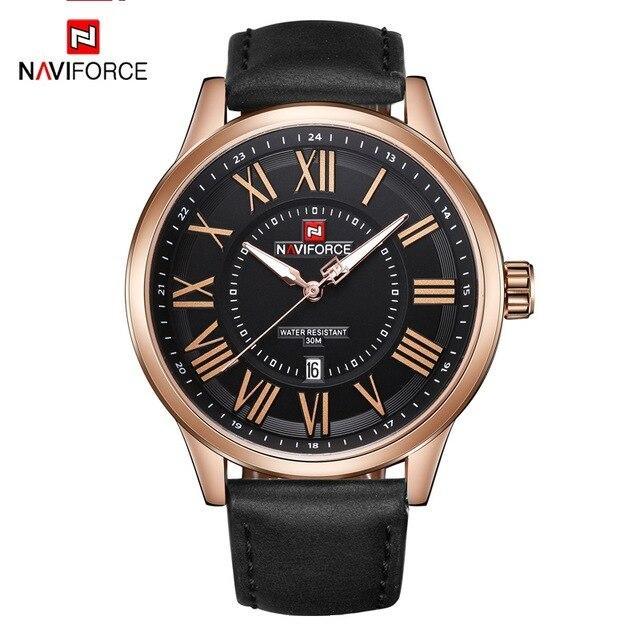 Universal Waterproof Watch With Details Of Great Design Numbers And Date Display Perfect Gift