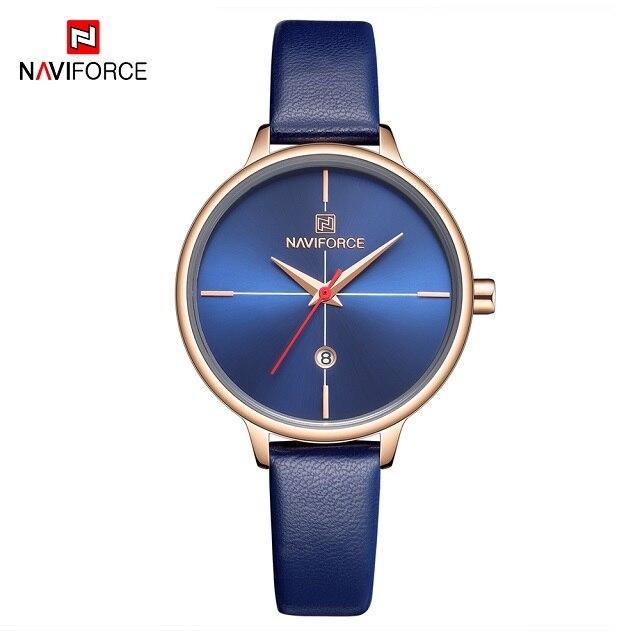 Women's Luxury Watch With Leather Belts Shiny Steel Case Scratch Resistant Glass Unique Design Perfect Gift