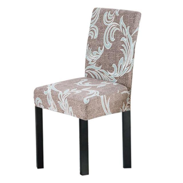 Washable Anti-dust Seat Slipcover Chair Cover Stretch Spandex Chair Covers Elastic Multifunctional Dining Furniture Seat Cover Home Decor For Dining Room Washable Spandex Kitchen Chair Covers for Dining Room Christmas Decoration